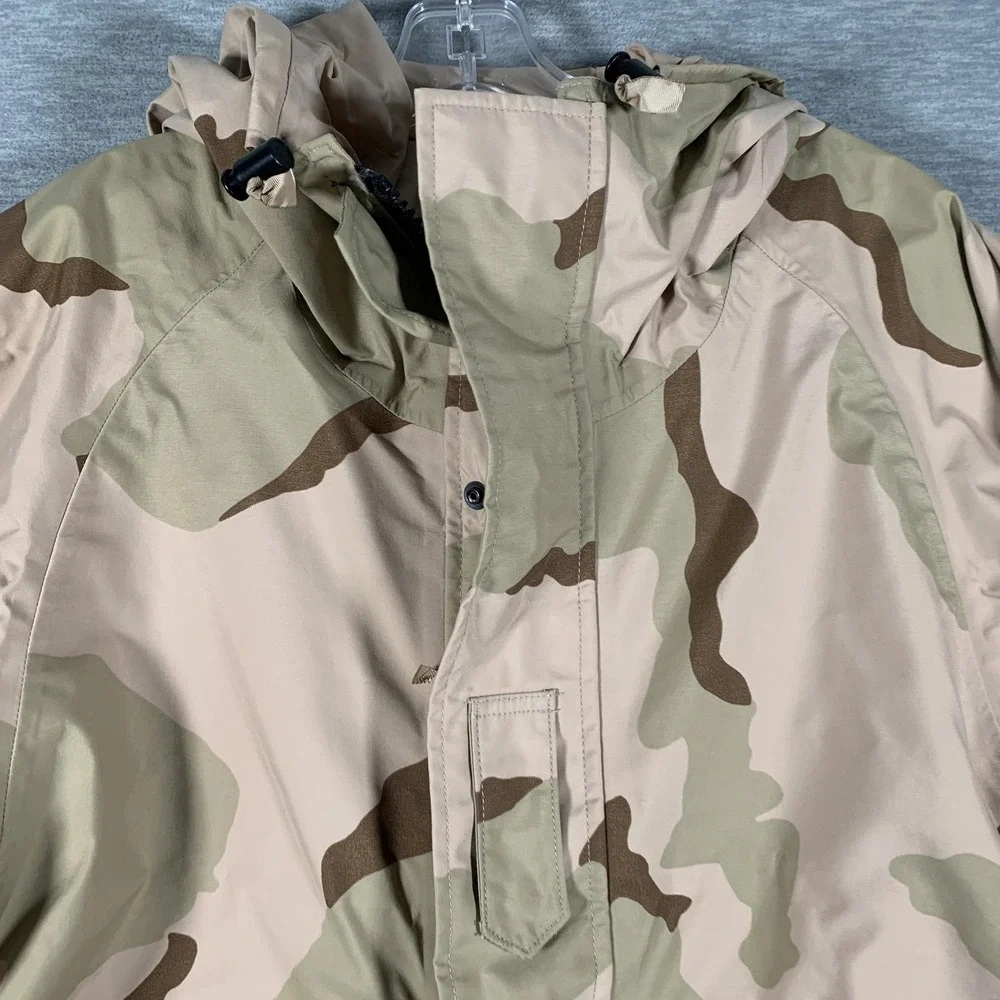 Tennessee Apparel Corp Parka Mens Medium‎ Long Cold Weather Desert Camo ECWCS